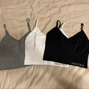 3 Nautica bralette/camis